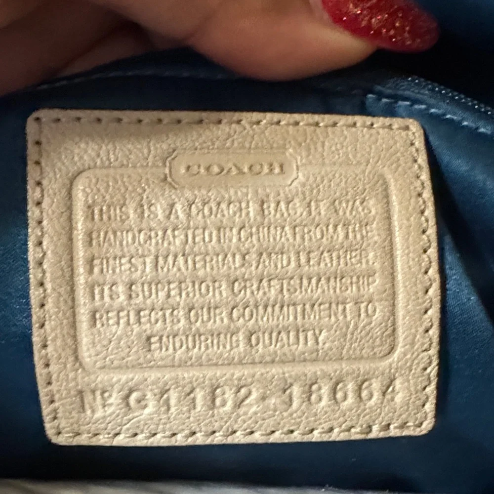 COACH MADISON Legacy Pinnacle Leather Eva Bag